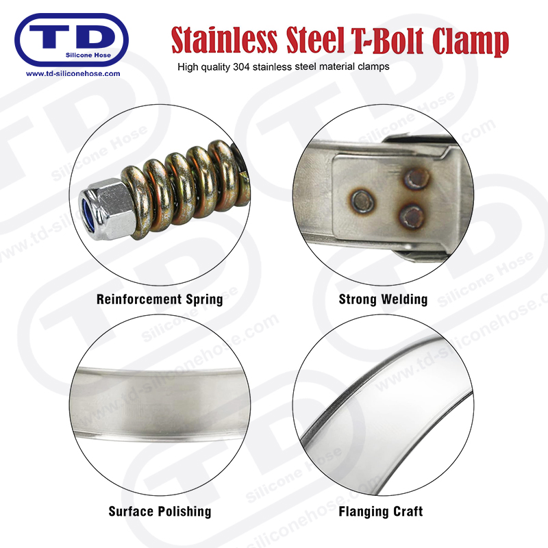 ตัวหนีบท่อซิลิโคน T-Bolt Sin